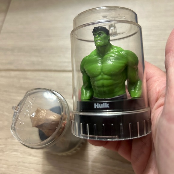 Good 2 Grow Two Stackable Toppers PODZ T-Rex & Marvel The Hulk Unopened 2 7/8” H - Picture 2 of 5